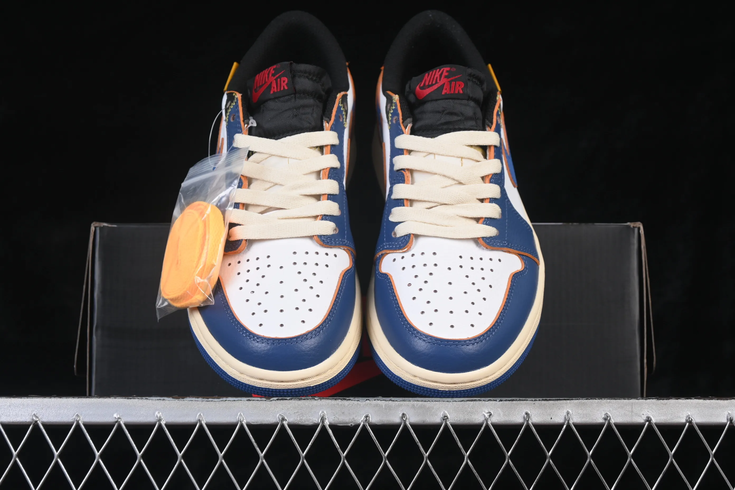 All categories Air Jordan Jordan series basketball shoes Air Jordan 1 Low Fragment Design x Union x Air Jordan 1 Hi Joe 1 Fujiwara Hirota Lightning low-top cultural casual sneakers HQ6998-146